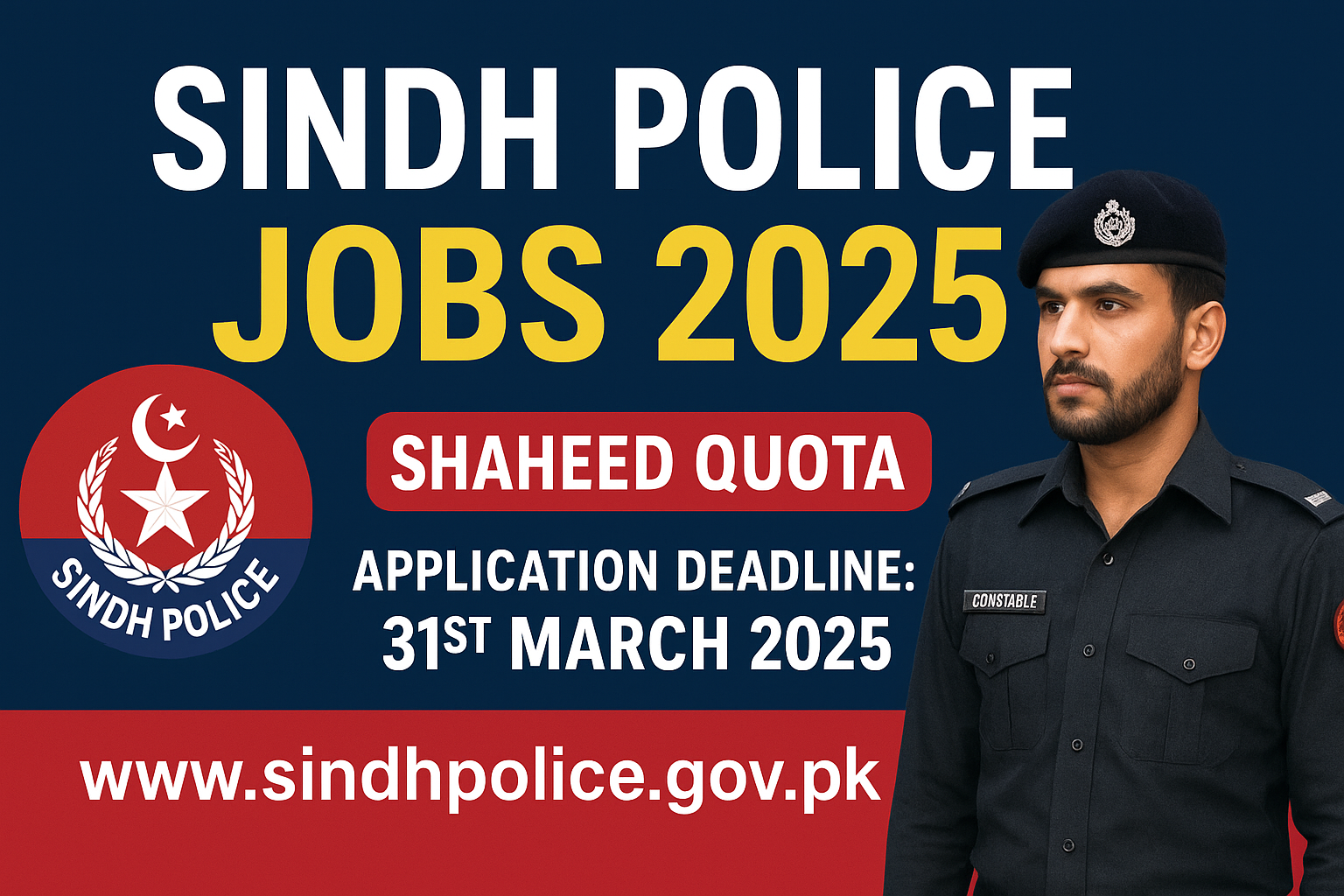 Sindh Police Jobs 2025